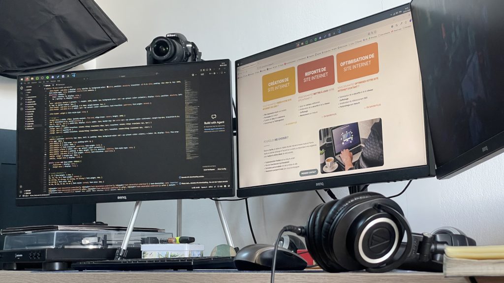 Bureau freelance - Création de site internet